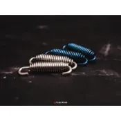 【炫富精品】‘現貨‘刺蝟開發 排氣管彈簧 /卡夢貼片/燒色/鈦片/鈦貼片/吊架 HS1排氣管 防燙蓋