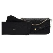 【Louis Vuitton 路易威登】M82477 Monogram Empreinte壓紋手拿/斜背包(黑色)『entrupy安心購』
