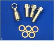 TRC 台灣製造 適用BREMBO NISSIN Beringer 卡鉗 總泵 油管轉接頭 油管延長