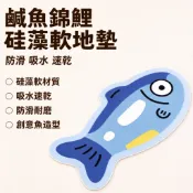 台灣出貨👑硅藻軟地墊 鹹魚地墊 腳踏墊 珪藻土軟墊 地墊 吸水地墊 防滑吸水地墊 浴室地墊 洗手間地墊 硅藻腳踏墊