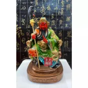 【東天佛俱】樹脂劍指關公 3寸6 關公 關聖帝君 武財神關公 小神像