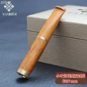 😍台灣出貨😍牛角濾嘴 香煙濾嘴 小葉黃花梨拉桿與9mm活性炭兩用雙重可換芯清洗煙具  丹尼特 濾嘴