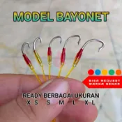 Bayounet 模型釣魚竿即用型稻田鰻魚尿素釣魚竿