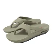 【SKECHERS】涼拖鞋 Go Recover Refresh 男鞋 卡其 夾腳拖 人字拖 229189KHK