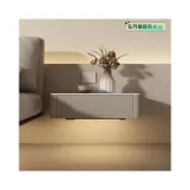 (店+)床頭櫃 智能床頭櫃 床頭櫃窄櫃 高床頭櫃 柚木床頭櫃 指紋床頭櫃 實木櫃 實木收納櫃 全實木懸浮床頭櫃床邊櫃極簡風懸掛爆