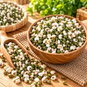 新鮮空氣糧商行 綠豆薏仁 600公克 1200公克 精選毛綠豆搭配台灣通心薏仁 大麥仁