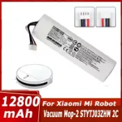 紫菀百貨店 掃地機器人電池 掃地機配件 14.4V 6800mah適用于小米米家掃地機器人STYTJ03ZHM 2C可充電電池