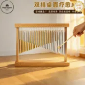 柳岸小舖 【52音專業演奏】音樹 風鈴 音束 立式音療樂器 瑜伽療癒樂器 雙排音束設計 演奏級音質 舒壓放鬆 冥想輔助 自然療癒