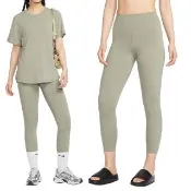 【NIKE 耐吉】NK DF One HR 78 Tight 女款 綠色 運動 瑜珈 束褲 長褲 緊身褲 FN3233-320