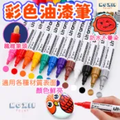 【隔日達】彩色油漆筆 烤漆筆 修補筆 描胎筆 彩繪筆 記號筆 油漆記號筆 油性塗鴉筆 補漆筆 車漆筆 油性麥克筆 塗鴉筆