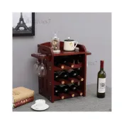 (店+)紅酒架 擺件歐式創意葡萄酒架 格子紅酒櫃 酒瓶展示架子 家用實木收納櫃 玄關櫃 夾縫櫃 酒儲物柜 酒