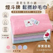 LIUKOO 煙斗牌 LK658 鬆撚紗毛巾 台灣製🇹🇼 單條 100%純棉柔軟吸水 洗臉浴用毛巾