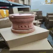 【品質認證】炭爐坊鼓陶坊鼓董爐紅泥非遺小火爐帶爐門蓋經典復鼓手工柴燒傳統購務是級