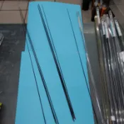 《漢國釣具》碳纖維 實心 竿尾先徑1.1mm～2.3mm長度50公分，蝦竿尾，釣竿尾，溪流竿，手竿，DIY 維修，做釣竿