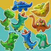 接急單🇹🇼【恐龍氣球 侏羅紀氣球】恐龍佈置 🦕 兒童生日派對佈置 3D立體恐龍 鋁箔氣球 男孩週歲