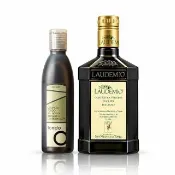 【Laudemio】San Michele A Torri 森米西爾 特級冷壓初榨橄欖油250ml+巴薩米克醋膏250ml 義式油醋雙享組