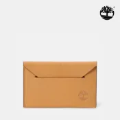 Timberland 中性小麥色皮革信用卡夾|A5NVD231