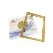 (店+)【ArtLife 藝術生活】HK122_原木色數字油畫框 40*50CM(北歐風 簡約時尚 居家裝飾)