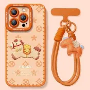 愛馬仕橙適用蘋果16promax手機殼新款iphone17pro套14plus新年款15保護13的xs馬年11全包