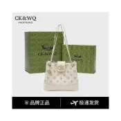 (店+)誠誠揹包CK&WQ/2026春夏新品時尚復古鏈條托特包單肩斜跨女包