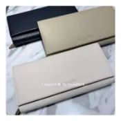 Linda❤️代購 現貨小CK Charles & Keith 經典長夾 翻蓋 黑 米白 奶茶 Ck6-10701370