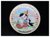 東京迪士尼 餅乾空鐵盒/收納盒 小木偶 1995年