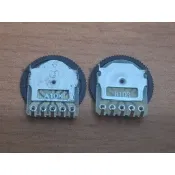 齒輪電位器 103 A10K／B10K 5腳 14*1MM（厚度0.8MM）