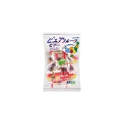 (店+)【HOOEI 豐榮】+爆買日本+ 水果軟糖 袋裝220g 綜合 水果軟糖 寒天軟糖 日本原裝 日本糖果 婚禮糖果 喜糖
