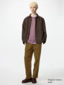 【UNIQLO】男裝/男女適穿 燈芯絨舒適九分褲 486471