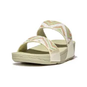 【FitFlop】多彩亮片造型雙帶涼鞋12-14064-薄荷綠\女(US6)