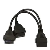 汽車診斷 OBDII 1分2 延長線 OBD延長線 轉接線 公對母 1分2 一分二 OBD2 1對2 一對二 分接線