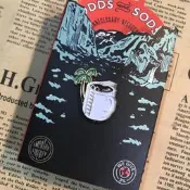 (I LOVE樂多) 美國進口 Odds and Sods 咖啡游泳池 別針可別於帽子包包增添搭配風格