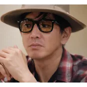 【RayBan】RB2140F 601/4B#52mm#Wayfarer木村配戴款太陽眼鏡(黑|粉紅)2140#金橘眼鏡