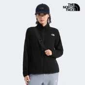 The North Face北面女款黑色舒適保暖抓絨外套｜8FJUJK3