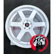 【五股實體店面】全新鋁圈 經典 16吋 正 RSV B1 亮白 內凹 六爪 5孔114 100 108 112 ALTI
