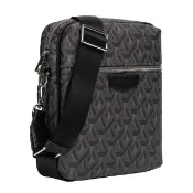 【Cerruti 1881】限量2折 頂級肩背包 全新專櫃展示品(黑色 6806P 送禮 男包)