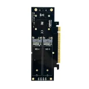 JEYI 佳翼 M2X16 m.2 nvme SSD PCI-E 4槽擴充卡 半高檔版 全新已拆封 現貨【弘昌電子】