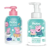 均福藥局 【博寶兒】抑菌洗手乳佩佩豬300ml / 抑菌洗手慕絲佩佩豬350ml / 艾草抗菌洗手慕斯佩佩豬350ml