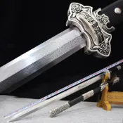 【龍泉劍莊】龍泉市寶劍收藏送禮錳鋼八面漢劍鎮宅劍硬劍唐劍佩劍未開刃