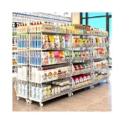 (店+)零食貨架 斜口籃 便利店貨架 超市商店小賣部貨架 玩具店藥店置物架 展示架 收納架 層架 收納