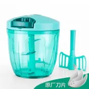 成名在望 手動絞肉機/料理機/攪碎機 家用手動絞肉機小型拉切辣椒攪拌機餃子餡絞肉神器絞餡機碎蒜菜器【CM19076】