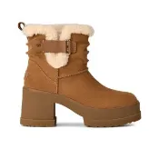 【UGG】雪靴 女鞋 靴子 厚底 真皮 W Moxy Pull On 栗子棕 UG1171476CHE