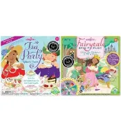 【eeBoo】Tea Party + Fairytale  Spinner Game(幼兒童孩童下午茶+童話故事桌遊戲 兩款組合)