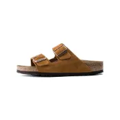 (店+)【BIRKENSTOCK 勃肯】1009526 Birkenstock Arizona Arizona系列 情侶款 百搭外穿透氣 EVA一字拖鞋 男女同款 淺棕 常規版