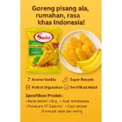 【Sasa Tepung Pisang Goreng Rasa Vanilla】香草風味炸香蕉粉