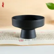 臺灣現/🎀花盆 多肉 陶瓷花盆飛碟苔蘚球花盆蕨類專用盆水仙花高腳無孔水培植物加厚樹脂花盆