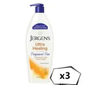 美國原裝Jergens潤膚乳液(極乾/敏感肌膚專用)(21oz./621ml)*3