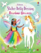 【三民網路書店】Sticker Dolly Dressing Rainbow Unicorns (貼紙書) 作者：Fiona Watt; Antonia Miller