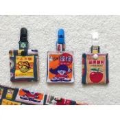 ⭐️古早味零食 柑仔店❤️平安符袋 台灣布 搞怪 童趣翻玩 手工客製化 手作 護身符袋 彌月禮物 福袋 香火袋