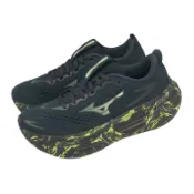 Mizuno 美津濃 慢跑鞋 Sky Prime 男鞋 黑 厚底 緩衝 回彈 運動鞋 J1GU2650-81